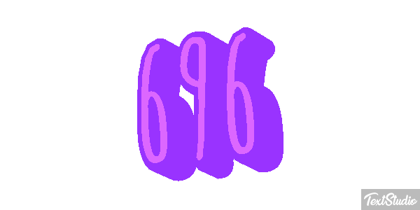 696 Texteffekt