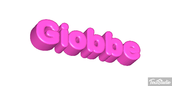 Giobbe Text effect