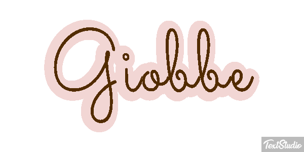Giobbe Text effect