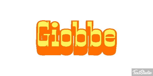 Giobbe Text effect