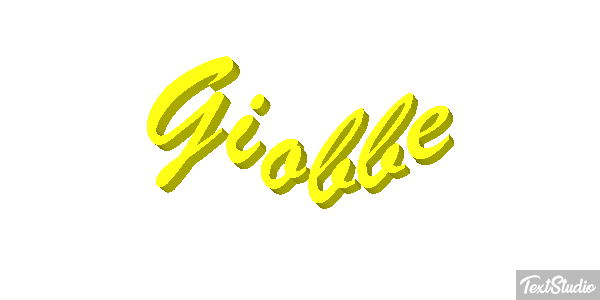 Giobbe Text effect