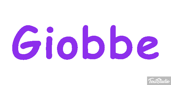 Giobbe Text effect