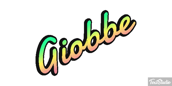 Giobbe Text effect