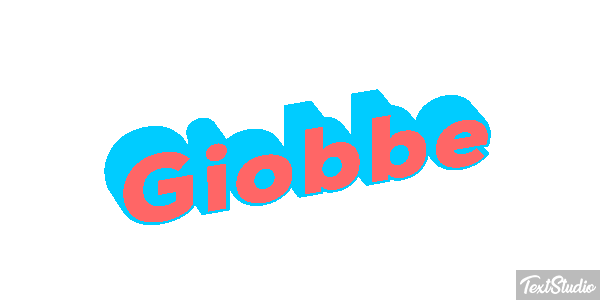Giobbe Text effect