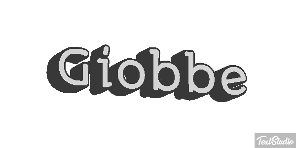 Giobbe Text effect