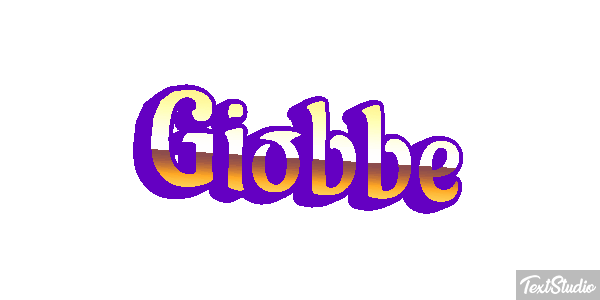 Giobbe Text effect