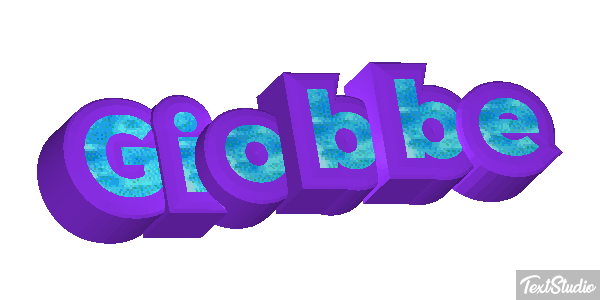 Giobbe Text effect