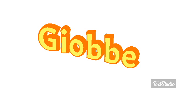 Giobbe Text effect