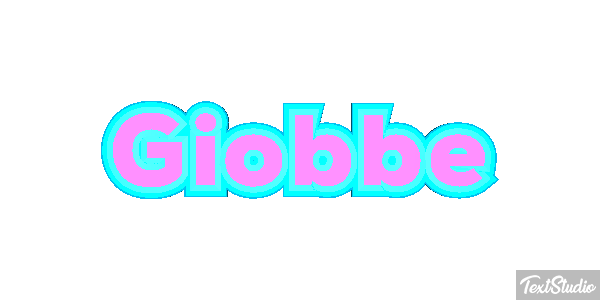 Giobbe Text effect