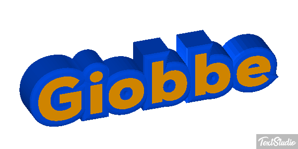 Giobbe Text effect