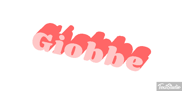 Giobbe Text effect