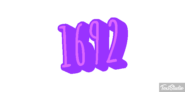 1692 Tekst effect
