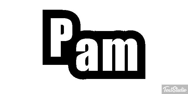 Pam Texteffekt