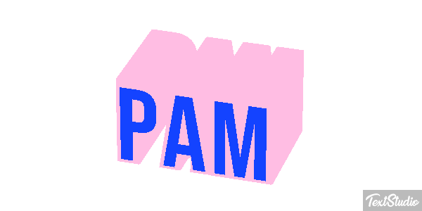 Pam Texteffekt