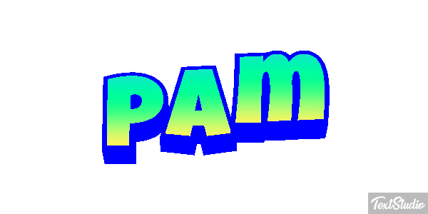 Pam Texteffekt