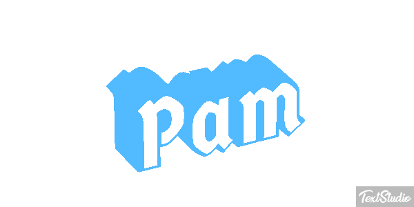 Pam Texteffekt