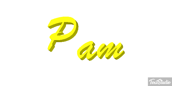 Pam Texteffekt
