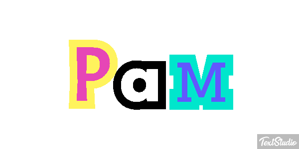 Pam Texteffekt