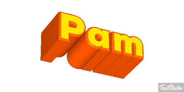 Pam Texteffekt