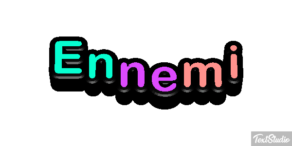 Ennemi Effet de texte