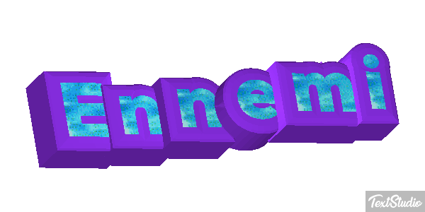 Ennemi Effet de texte