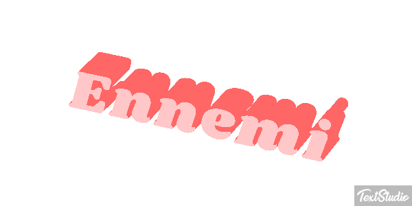 Ennemi Effet de texte