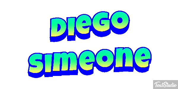Diego Simeone Text effect
