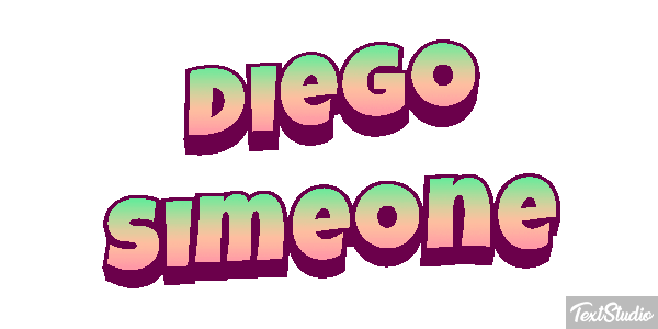 Diego Simeone Text effect