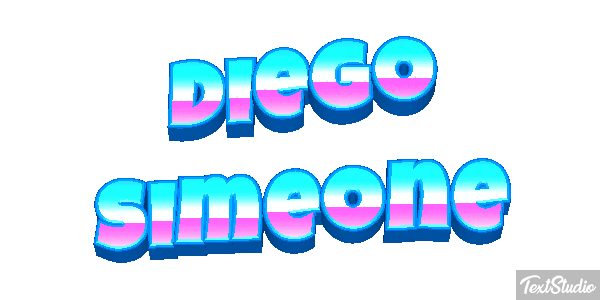 Diego Simeone Text effect