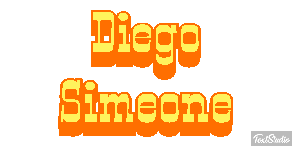 Diego Simeone Text effect
