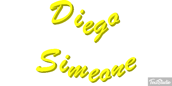 Diego Simeone Text effect