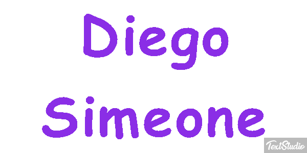Diego Simeone Text effect