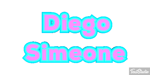Diego Simeone Text effect