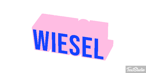 Wiesel Texteffekt