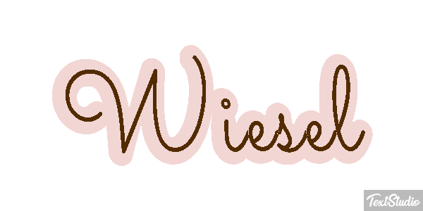 Wiesel Texteffekt
