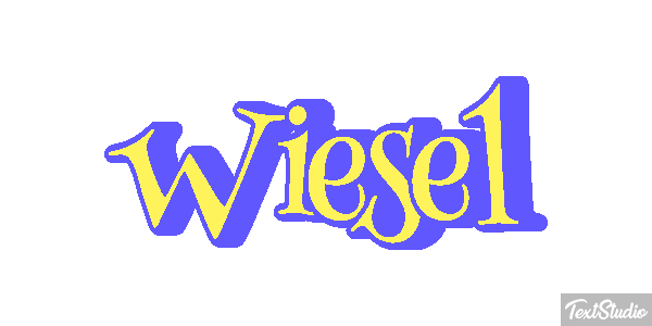 Wiesel Texteffekt