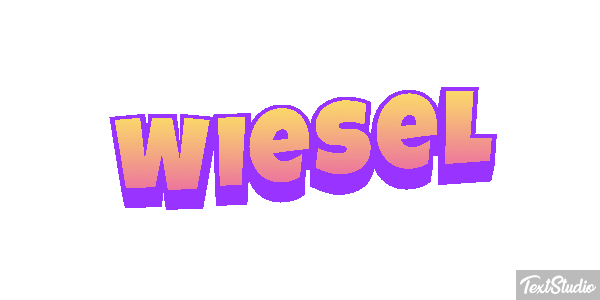 Wiesel Texteffekt