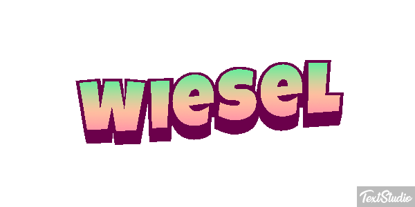 Wiesel Texteffekt