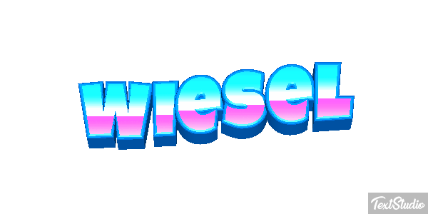 Wiesel Texteffekt