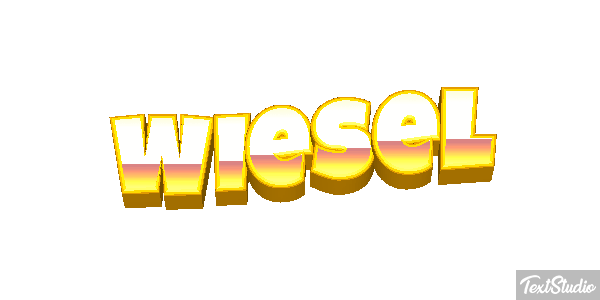 Wiesel Texteffekt