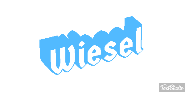 Wiesel Texteffekt