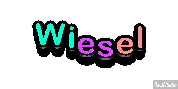Wiesel Texteffekt