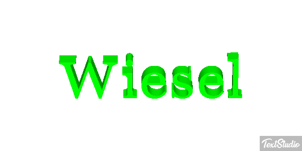 Wiesel Texteffekt