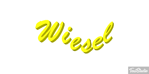 Wiesel Texteffekt