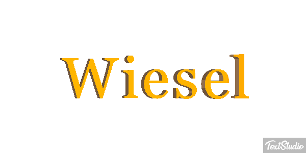 Wiesel Texteffekt