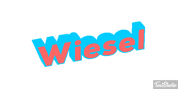Wiesel Texteffekt