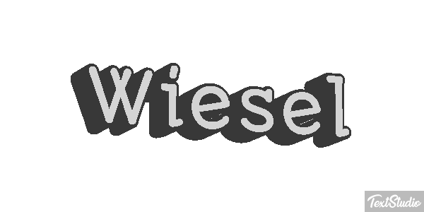 Wiesel Texteffekt