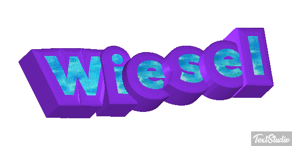 Wiesel Texteffekt