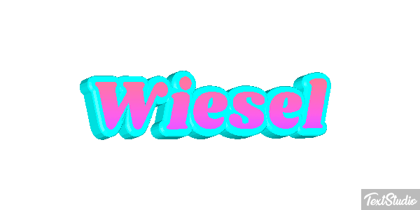 Wiesel Texteffekt