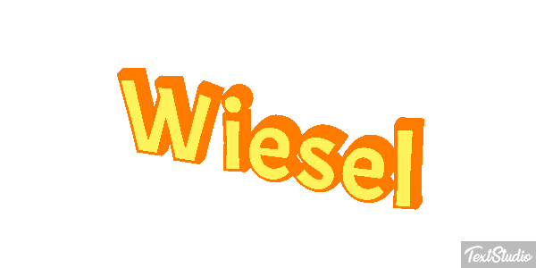 Wiesel Texteffekt